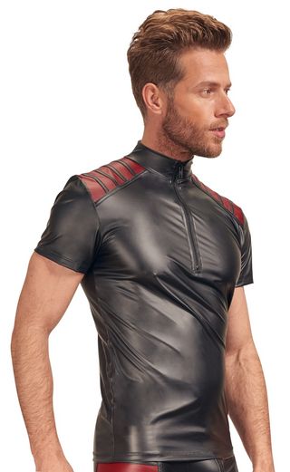 Maglia NEK uomo zip colletto TG M