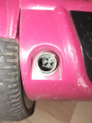 Hoverboard rojo+ Cable de carga+ Bolsa para llevar