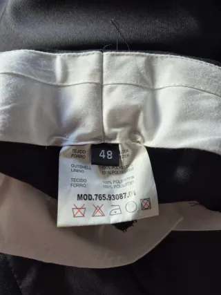 Traje de caballero completo.