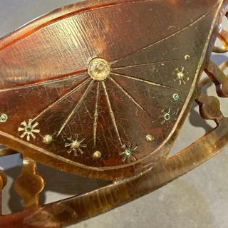 3 antiche barrette capelli anni 20/30