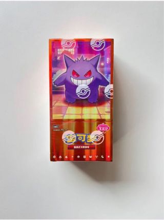 Pokémon Gengar scatola carte cinese sealed box
