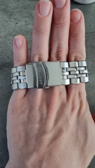 Orologio Armitron Uomo Cronografo Blu Argento