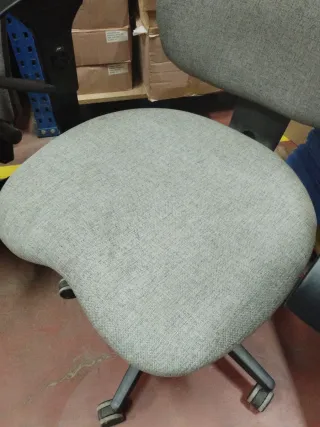 Juego 2 Sillas Oficina Grises