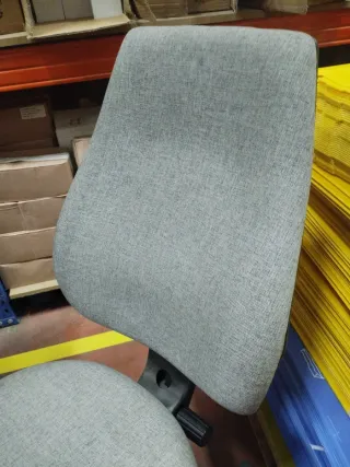 Juego 2 Sillas Oficina Grises