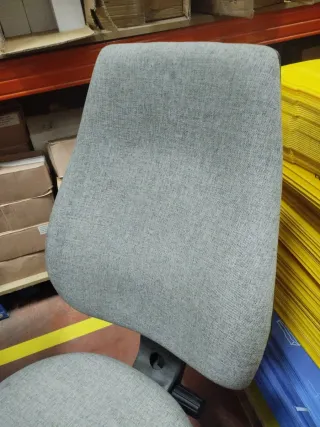 Juego 2 Sillas Oficina Grises