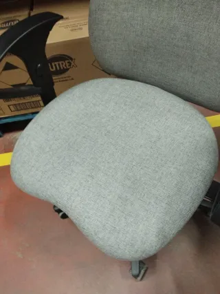 Juego 2 Sillas Oficina Grises