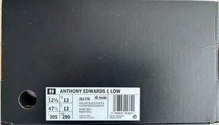 Adidas AE 1 Low Talla 47 1/3 (12 1/2 US) Nuevas