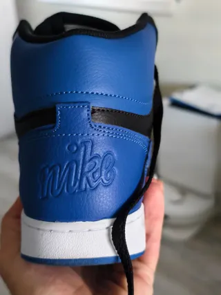 Nike Botas Talla 44 Negras y Azules