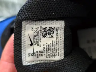 Nike Botas Talla 44 Negras y Azules