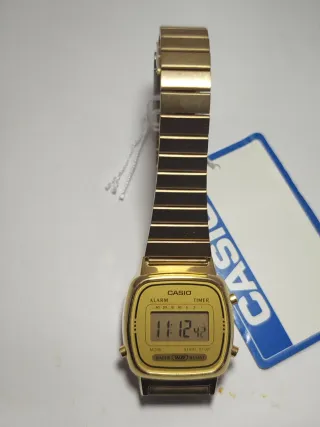 Reloj Casio Dorado Digital