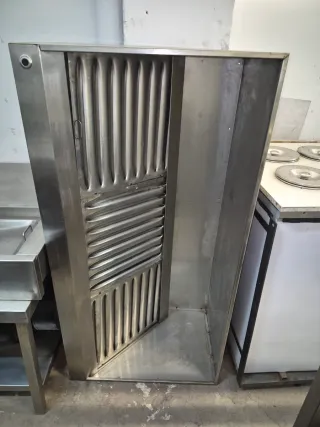 Campana extractora industrial acero inoxidable