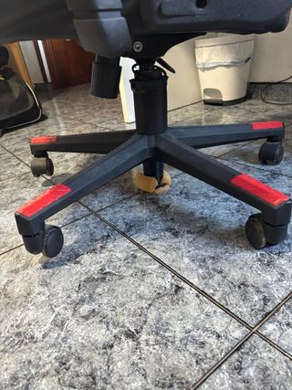 Silla Gaming Negra y Roja