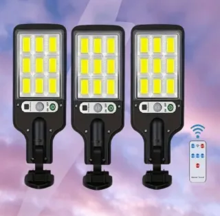 3 Farolas Solares LED