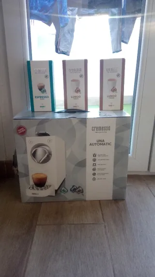 Cafetera Cremesso vale 132 eod en amazon