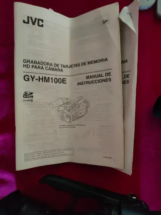 Lote 2 Cámaras JVC GY-HM100E + Angular + bolsa