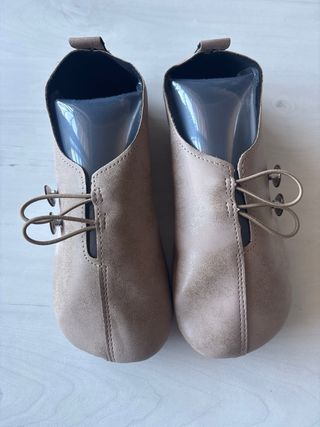 Zapatos Mujer Lynx Barefoot Balerina Beige