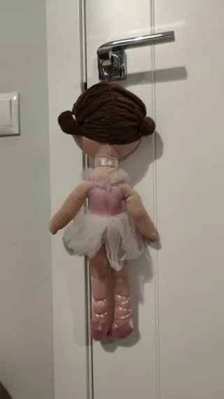 Muñeca bailarina peluche