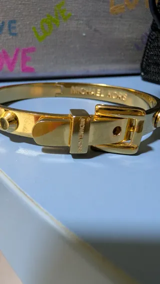 Pulsera Michael Kors Hebilla Dorada