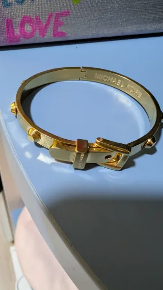 Pulsera Michael Kors Hebilla Dorada