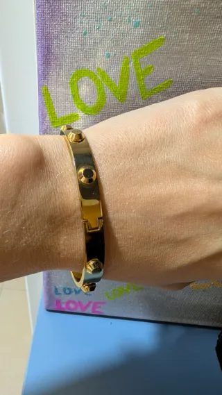 Pulsera Michael Kors Hebilla Dorada