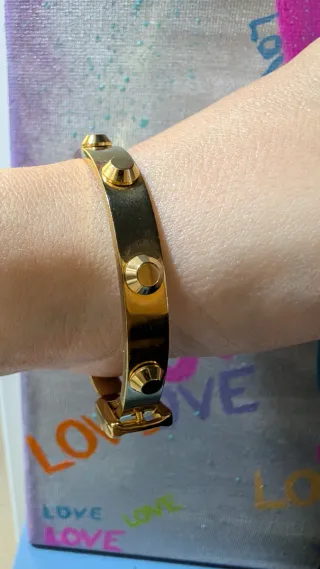 Pulsera Michael Kors Hebilla Dorada