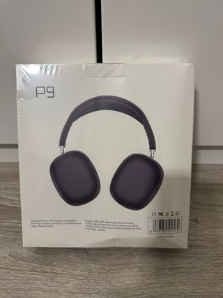 Auriculares P9 inalámbricos grises