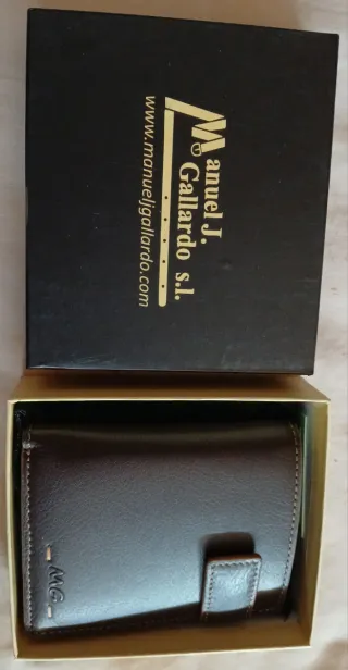 Cartera Caballero Piel MG