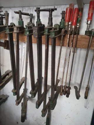 Sargentos carpintería varias medidas