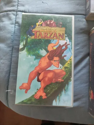 Lote 8 Películas VHS Infantiles Disney y Más