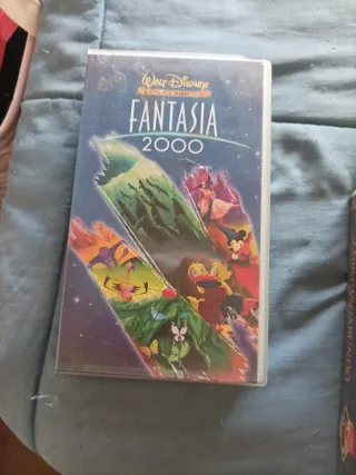 Lote 8 Películas VHS Infantiles Disney y Más