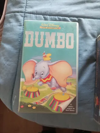 Lote 8 Películas VHS Infantiles Disney y Más