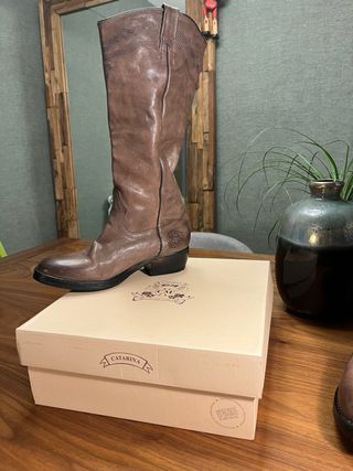 Botas altas Catarina Marrones