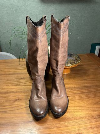 Botas altas Catarina Marrones