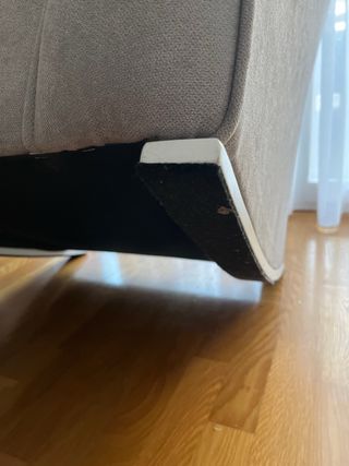 Sillón balancín tapizado