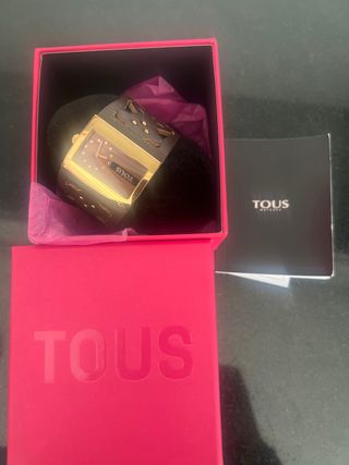 Reloj Tous Dorado Correa Cuero