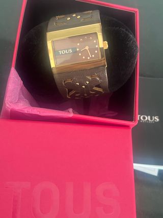 Reloj Tous Dorado Correa Cuero