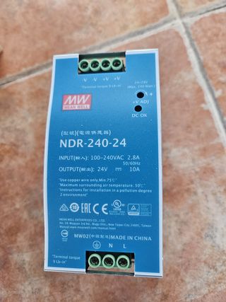 Fuente Alimentación Mean Well NDR-240-24