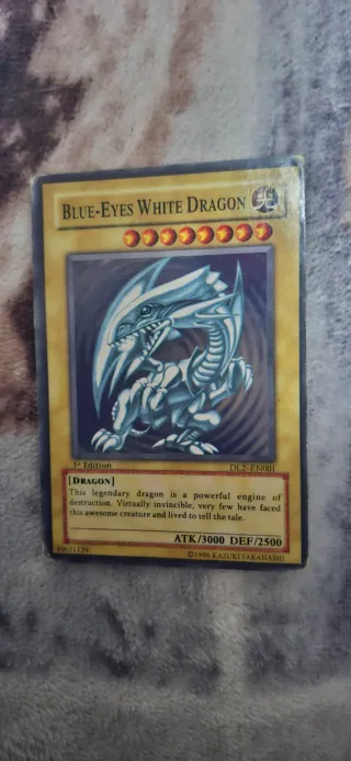 Carta Yu Gi Oh Blue-Eyes White Dragon