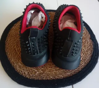 Zapatos Christian Louboutin Negros y Rojos