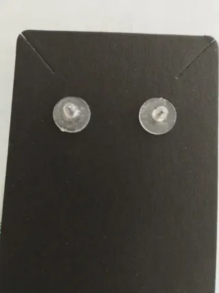 Pendientes árbol de Navidad con estrellas doradas