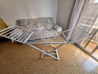 Tendedero Plegable Blanco