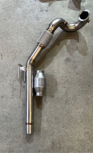 Downpipe Ibiza/Polo 1.0Tsi con catalizador 200c