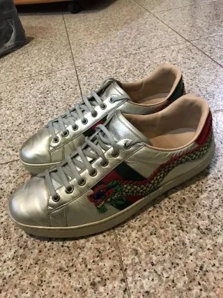 Scarpe Gucci Ace Dragon Uomo Tg. 43