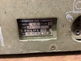 Radio Philips Baquelita BE 331 A