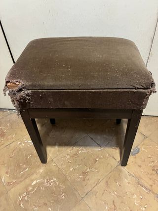 Taburete de piano ajustable