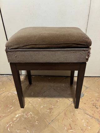Taburete de piano ajustable