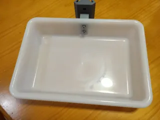 Soporte y bandeja para cañas de pescar