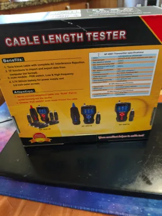 Comprobador Cables Red NOYAFA NF-8601