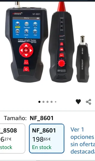 Comprobador Cables Red NOYAFA NF-8601