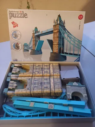 Puzzle 3D Ravensburger Tower Bridge 216 piezas